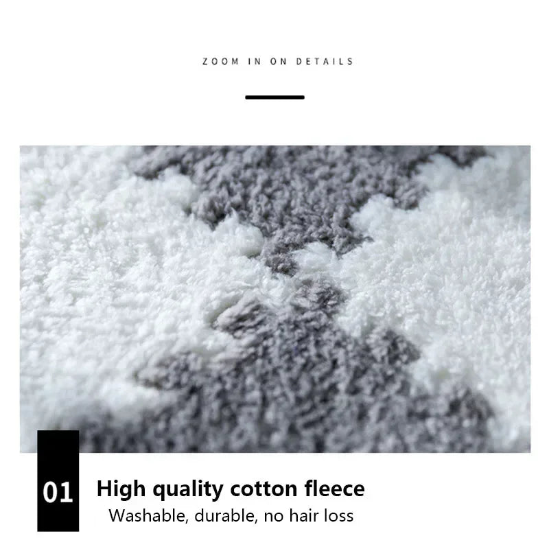 30x30cm Plush Puzzle Foam Floor Mat Creative Fashion Carpet