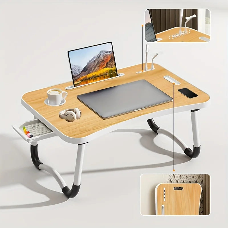 Ultra Large Portable Laptop Bed Table Foldable Desk