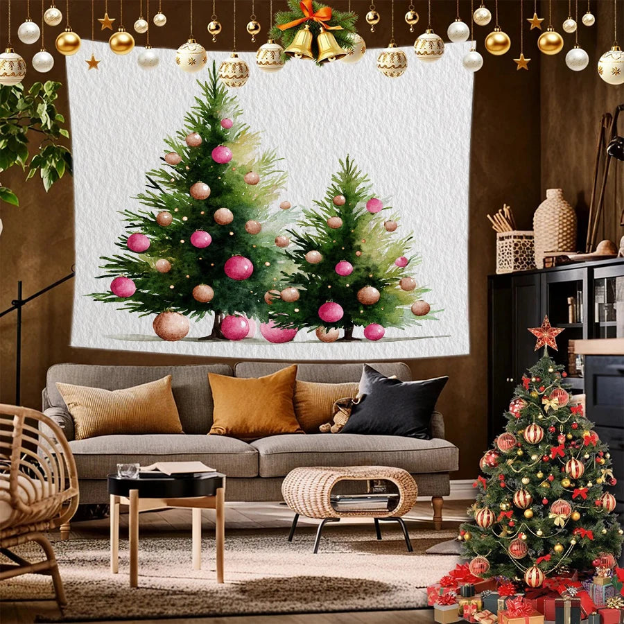 Christmas Gifts Tapestry Background Cloth Hanging Cloth Bedroom