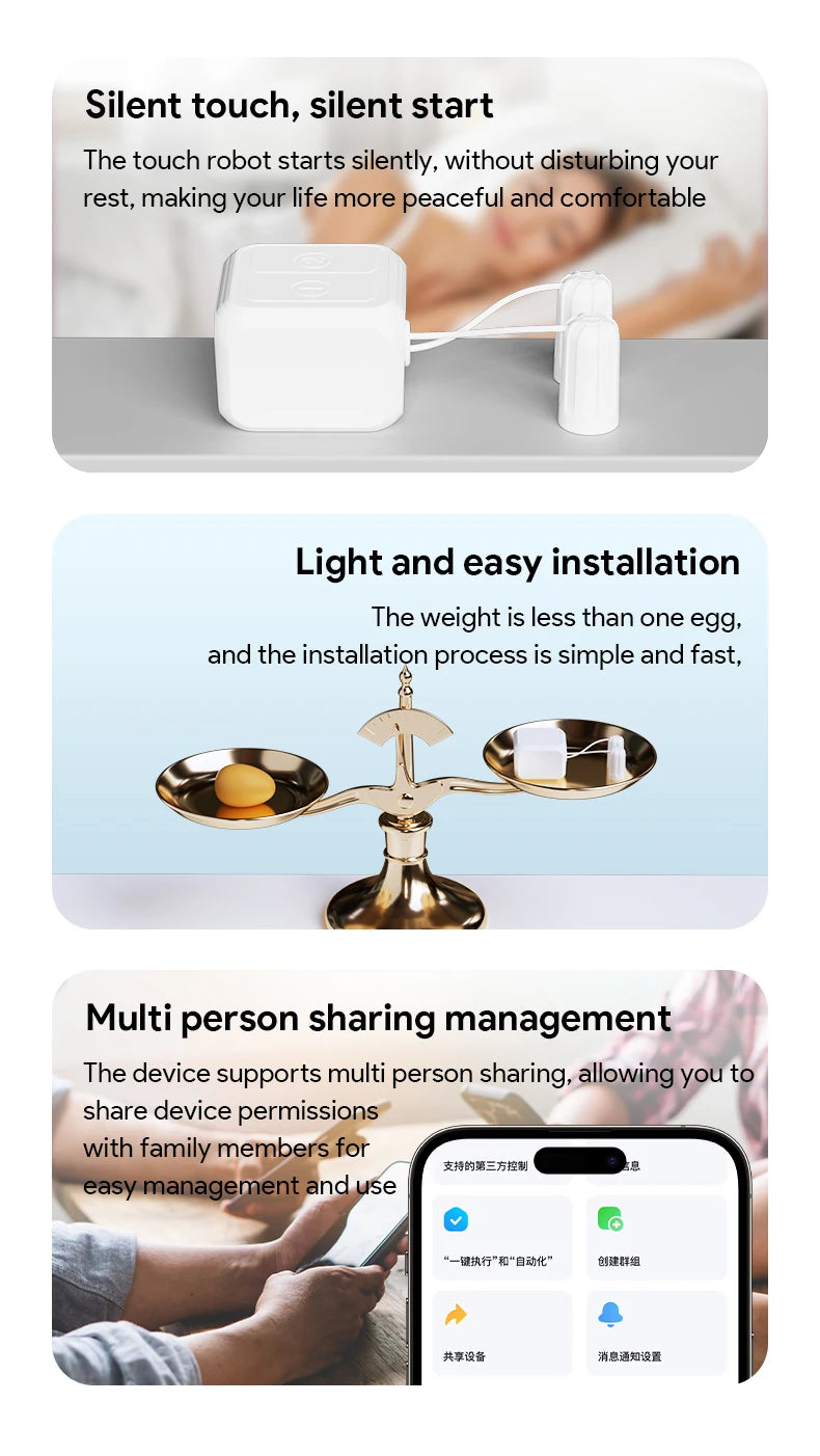 Tuya Fingerbot for Touch Screens Smart Life BLE Wireless