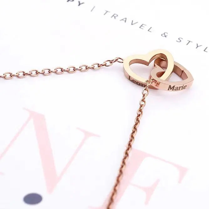 2025 Hot Eternal Rose Teddy Bear Gift Box with Custom Necklace Jewelry Set