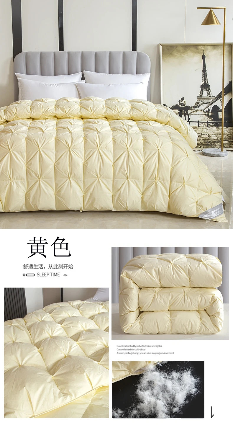 100% white goose down comforter