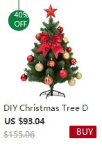 DIY Christmas Trees Set 2.1/2.4/3m Large Christmas Tree Decoration Home