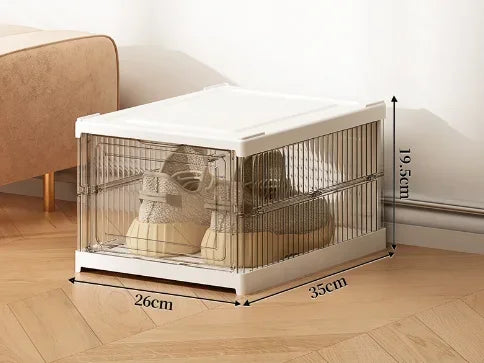 Dustproof 6 Layers Foldable Shoes Box