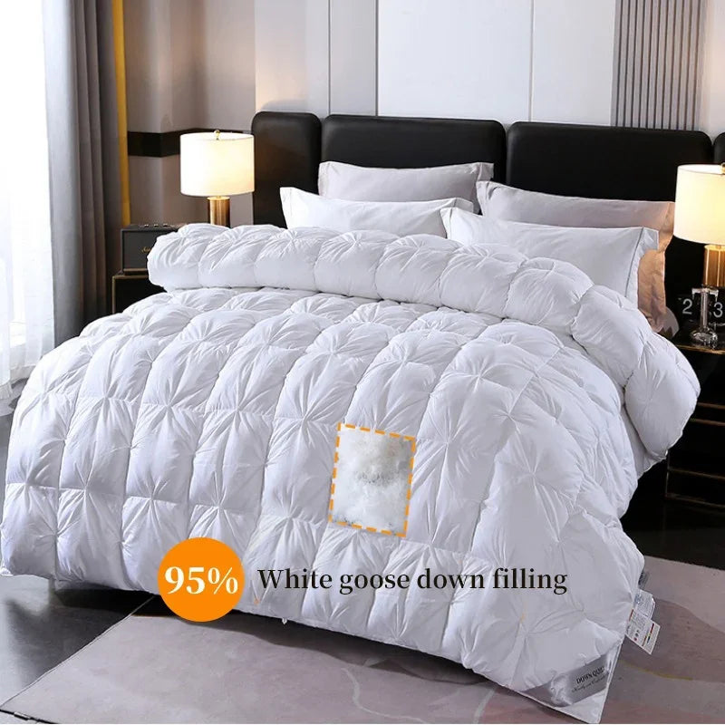 100% white goose down comforter
