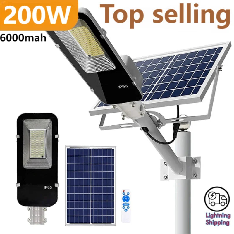 200W Powerful Solar Light Outdoor Solar Street Light