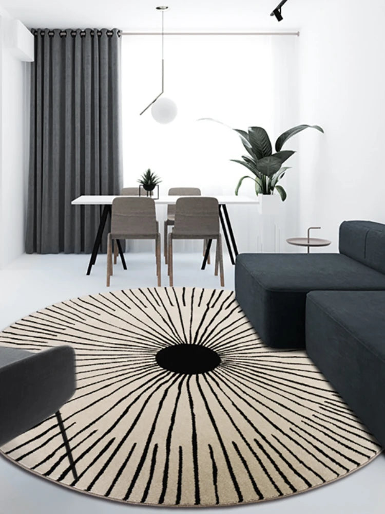 Fluffy Soft Living Room Decoration Carpet Light Luxury Rugs for Bedroom