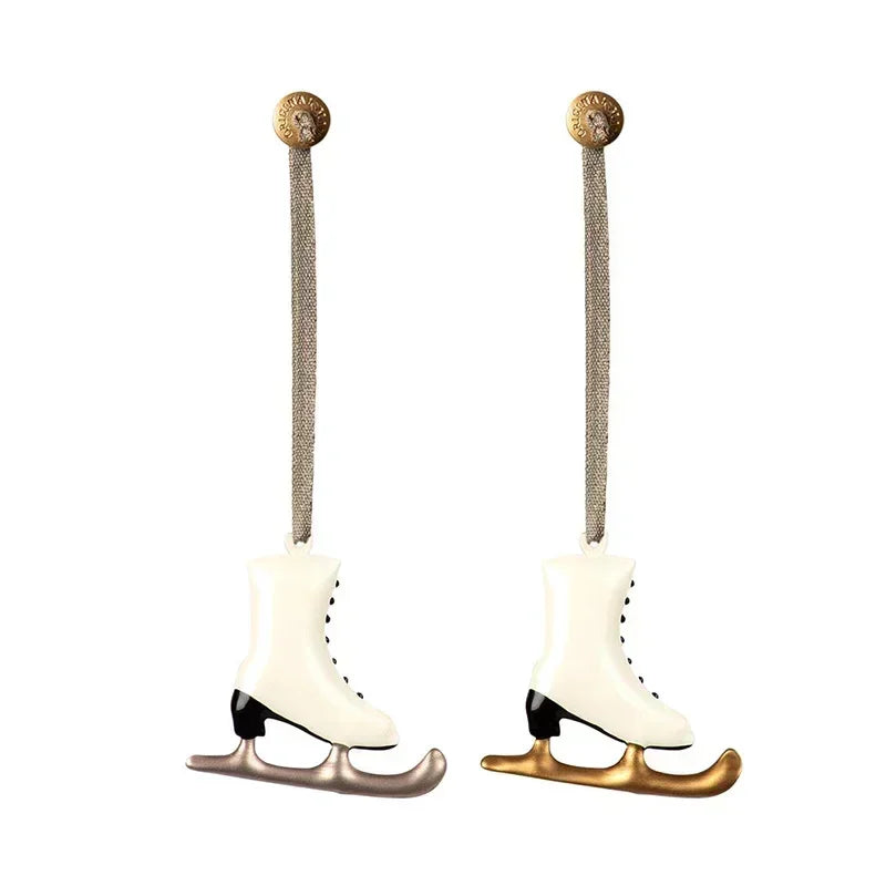 Christmas Party Nordic Christmas Decoration Metal Pendant Christmas Tree