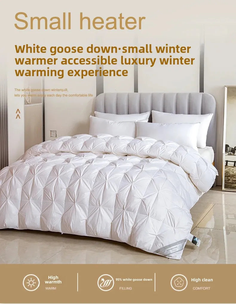 100% white goose down comforter