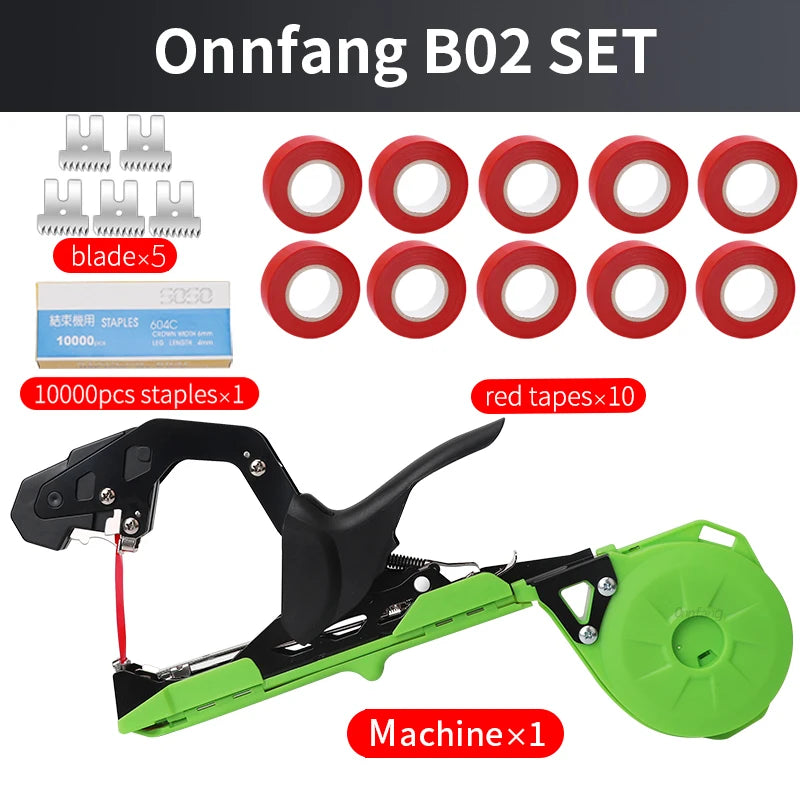 Onnfang Garden Hand Tying Machine Plant Lightweight Garden Tools