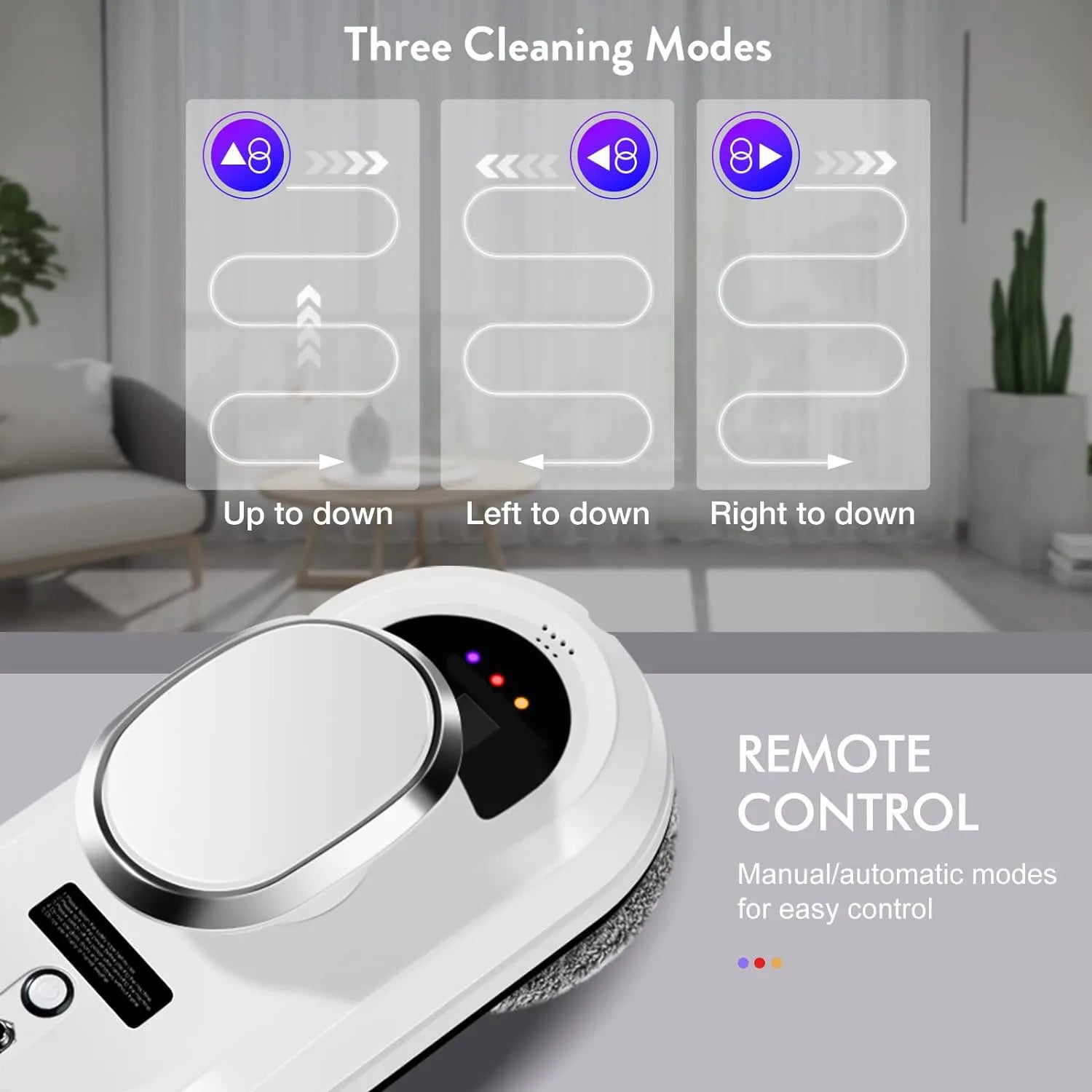 Intelligent Window Cleaning Robot Vacuum Cleaner Robot Window Cleaner
