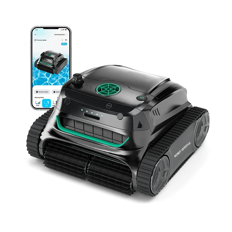 Wireless Robotic Swimming Pool Cleaner WYBOT C1 APP Control Clean Floor Wall