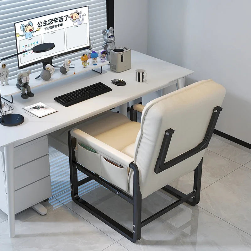 Reclining chair office lunch break folding chair