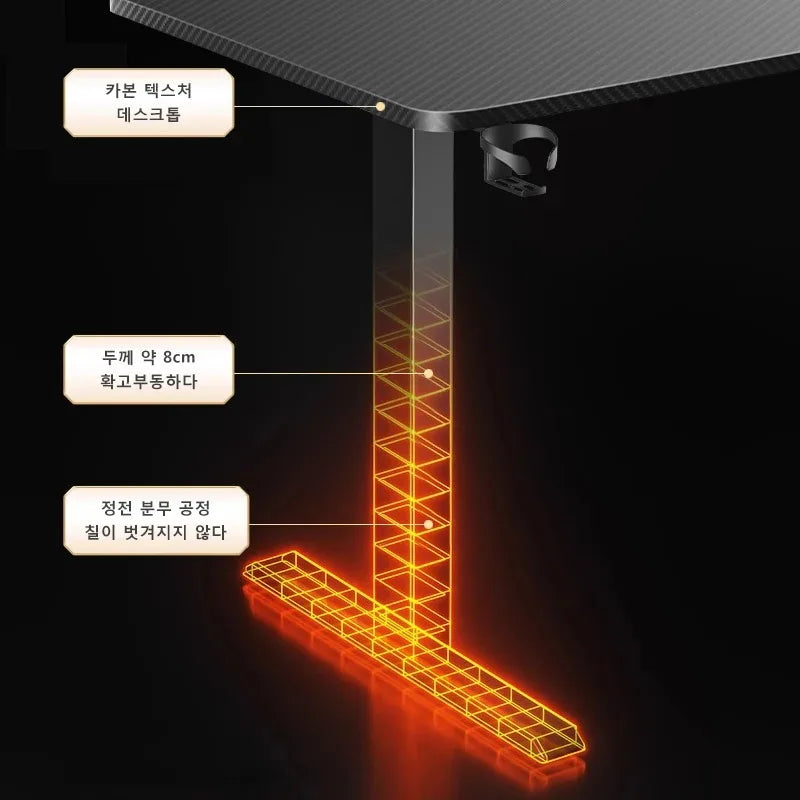 Height Adjustable Desk Motion Electric Sit Stand Up Down Computer Table