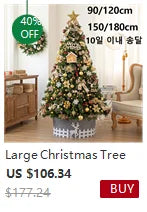 DIY Christmas Trees Set 2.1/2.4/3m Large Christmas Tree Decoration Home