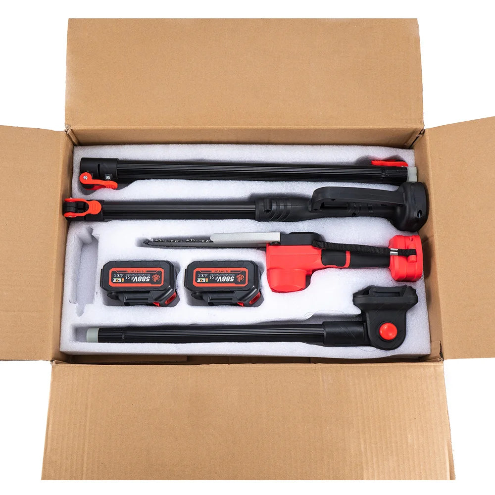 ONEVAN 4500W 2.25m Brushless High Branch Saw Telescoping Pole Electric Saw