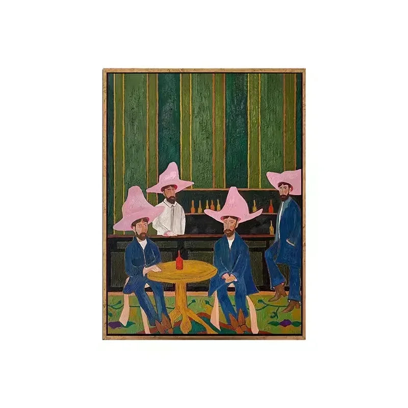 VIKAMA Art Retro Abstract Crystal Pile Carpet