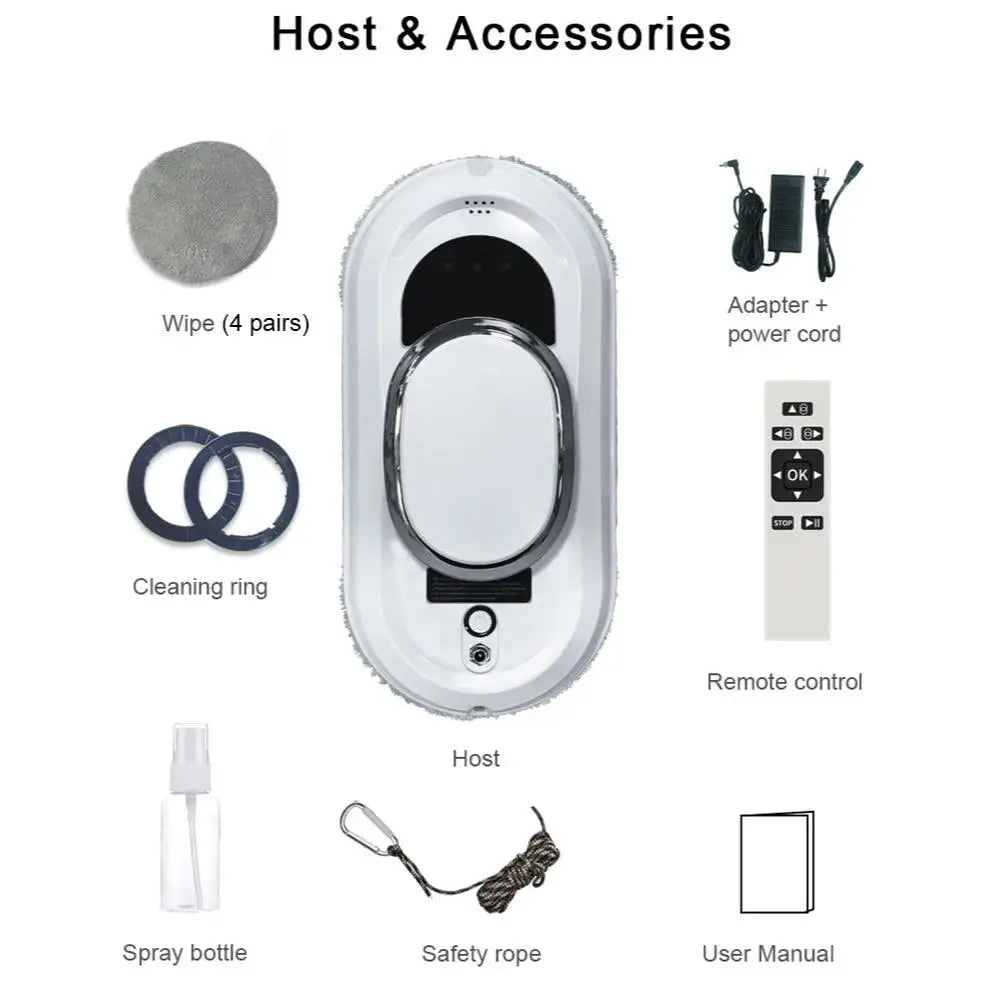 Intelligent Window Cleaning Robot Vacuum Cleaner Robot Window Cleaner