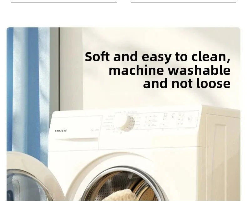 Chenille Bath Mats Encrypted Thickened Short Plush Strong