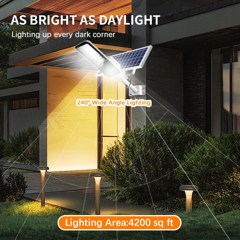 200W Powerful Solar Light Outdoor Solar Street Light