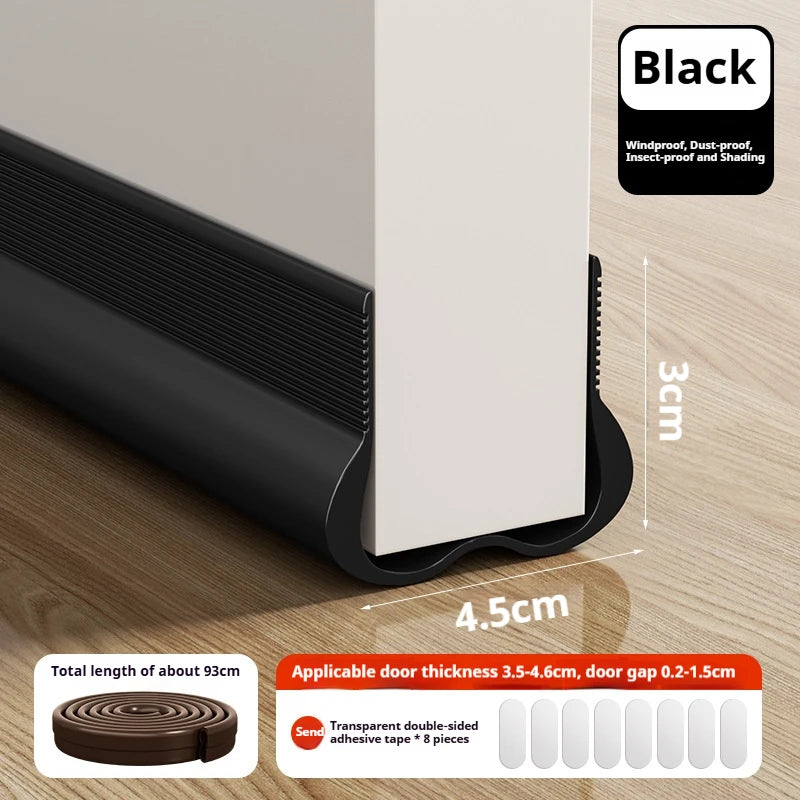PVC Flexible Door Bottom seal Strip Weatherstrip Under Door Draft Stopper
