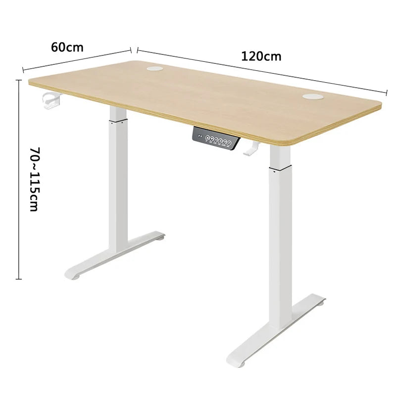 Height Adjustable Desk Motion Electric Sit Stand Up Down Computer Table