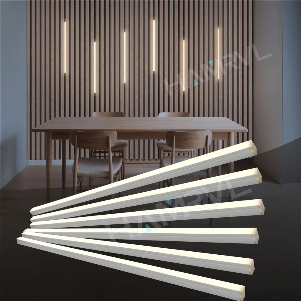 LED Light Kit Touch Dimming Aluminum Strip Lamp