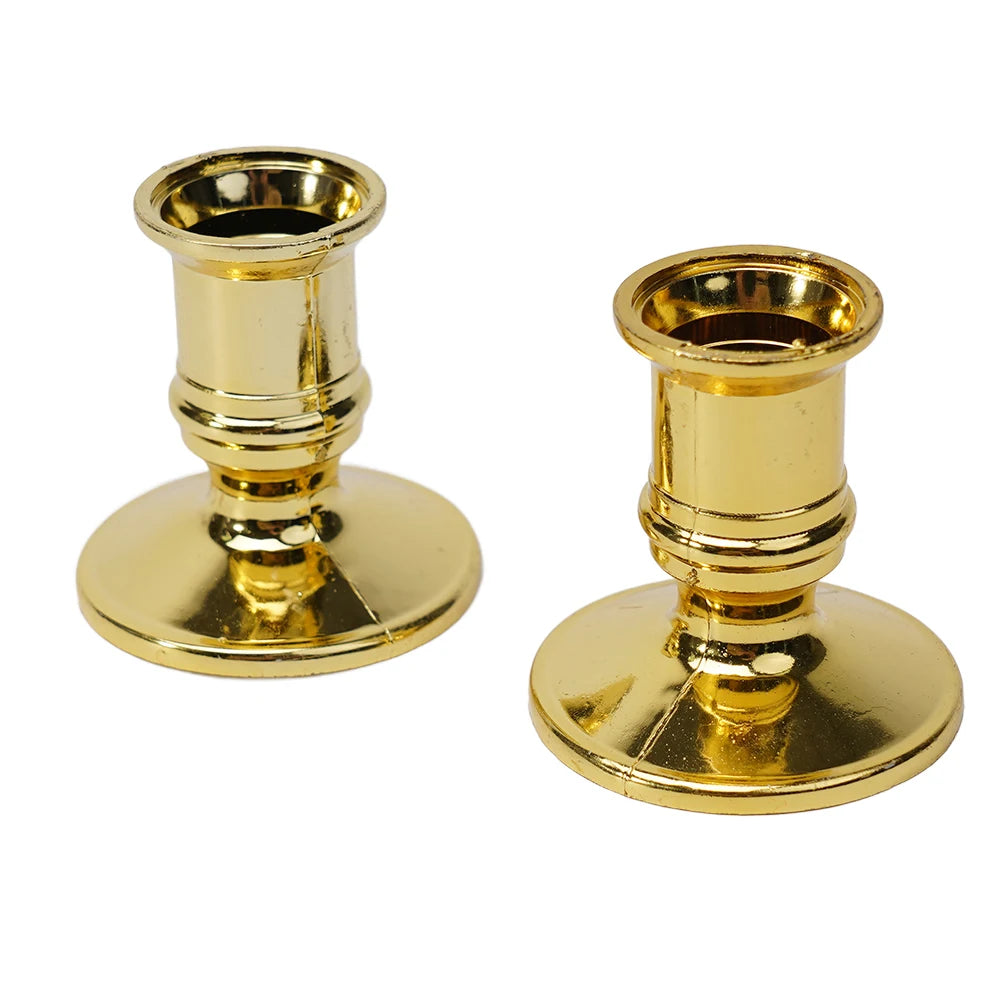 2pcs Taper Candle Holders Candlestick