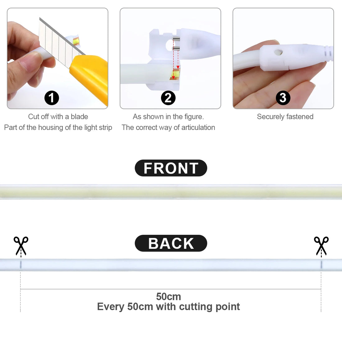 Waterproof Best Under Cabinet Light Kitchen COB LED Light