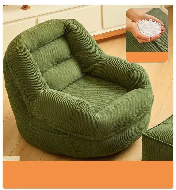 Portable Lazy Sofa Living Room Cheap Single Sofas