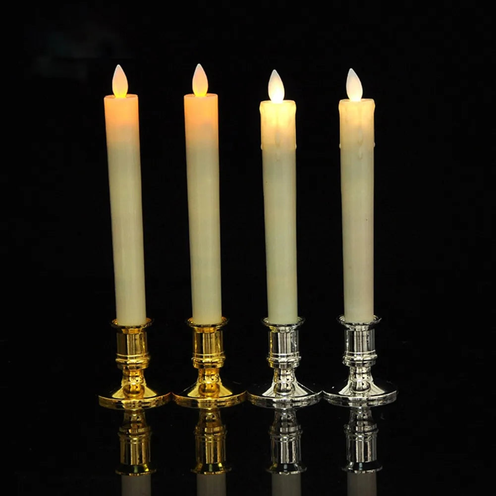 2pcs Taper Candle Holders Candlestick