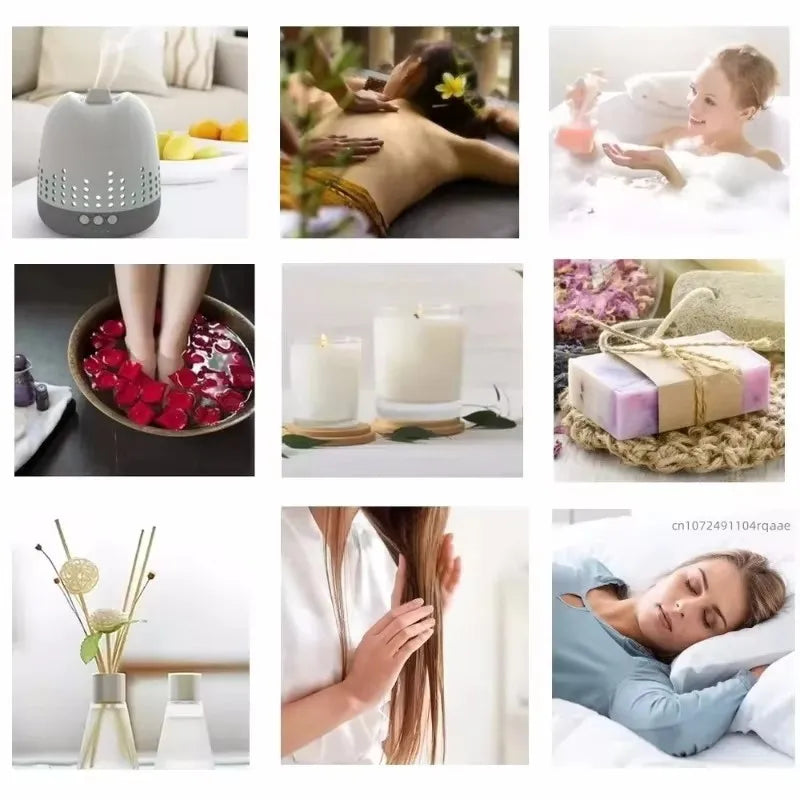 Aromatherapy Natural Blue Lotus Oil For Deep Sleep & Relax Pressure