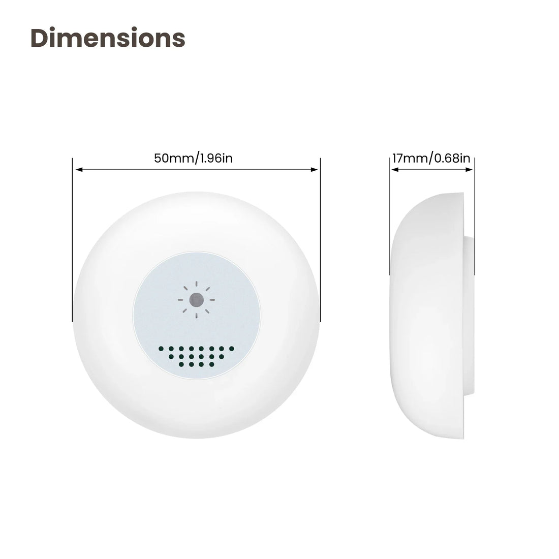 MOES Tuya Zigbee Smart Light Sensor Illuminance Brightness Detection