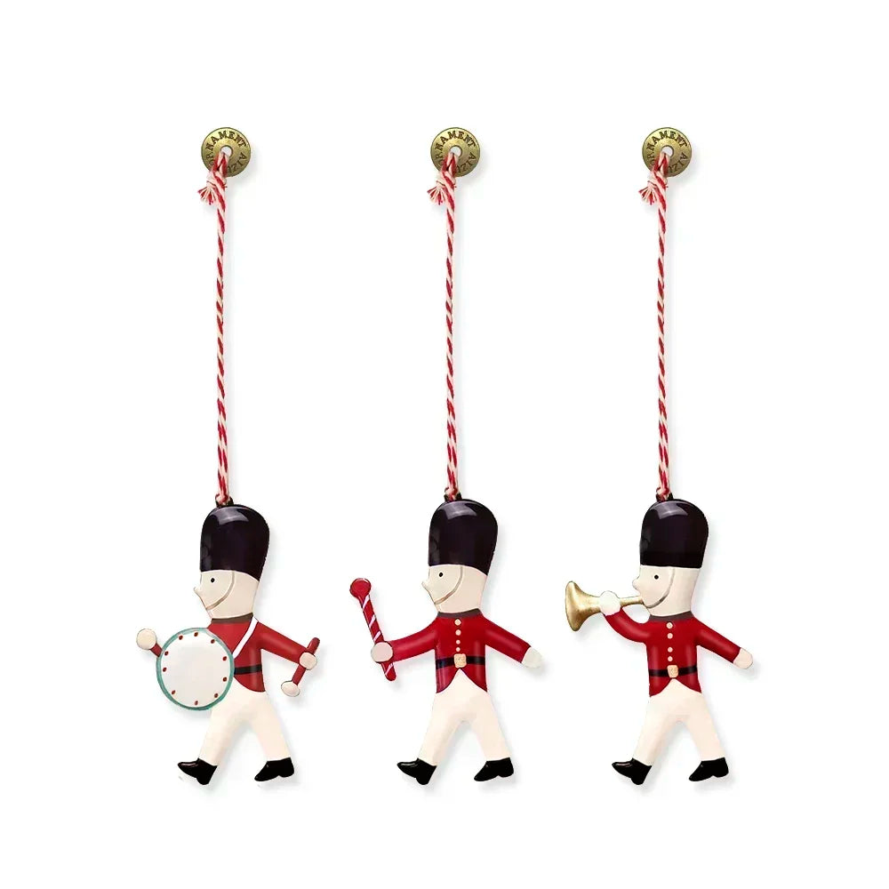 Christmas Party Nordic Christmas Decoration Metal Pendant Christmas Tree