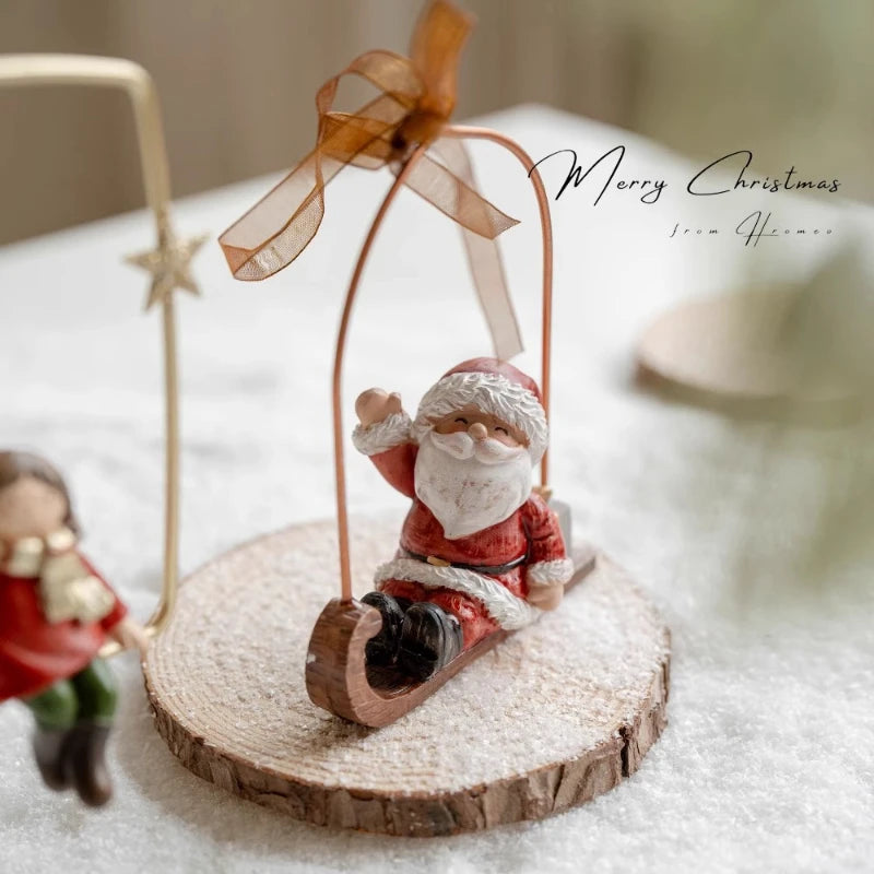 Pendants Creative Christmas Tree Toppers Fashion Santa Claus